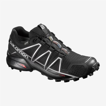 Salomon SPEEDCROSS 4 GTX Mens Trail Running Shoes Black | Salomon South Africa